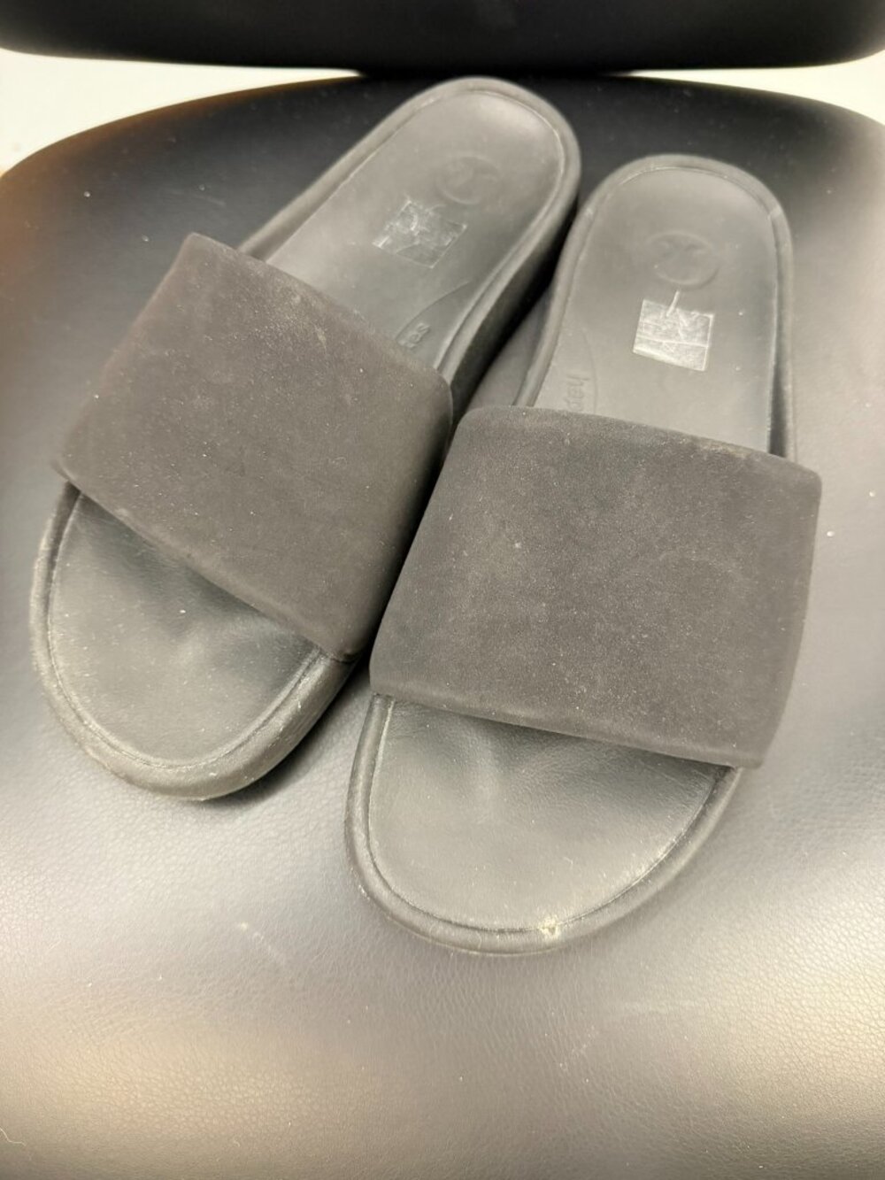 Black Lululemon Slides